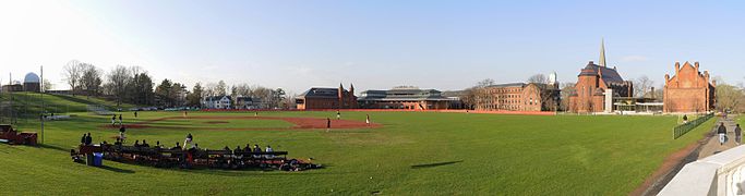 Panoramic view of Andrus Field