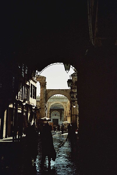 File:Western Temple gate Damascus.jpg