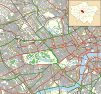 圣詹姆士广场在City of Westminster的位置