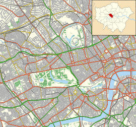 Cornwall Teras terletak di City of Westminster