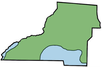 Map depicting Wicomico terrace and shoreline. Wicomico Leon County Florida.png