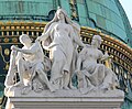 Wiener Hofburg, Skulptur am Michaelertor