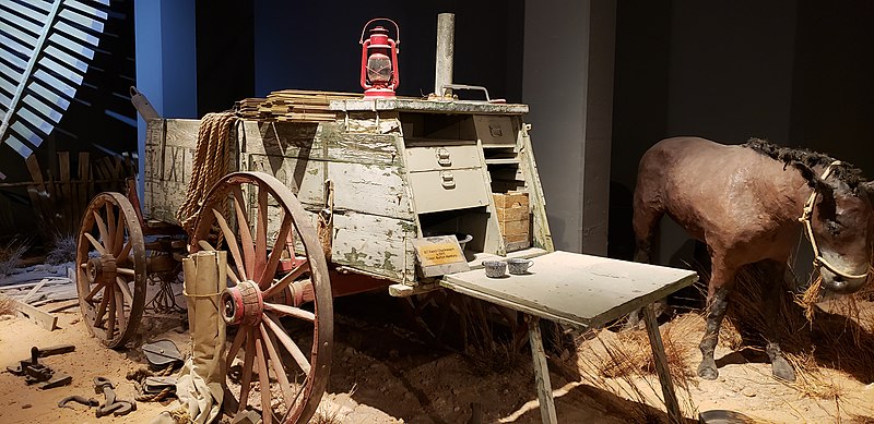 File:XIT Ranch chuck wagon, Panhandle Plains Historical Museum.jpg
