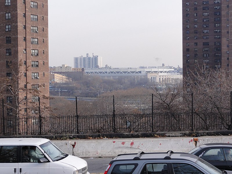 File:Yankee Stadium from Coogan's Bluff.JPG