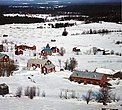 Flygfoto över Yxskaftkälen 1967.