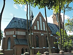 Zespół kościoła p.w. św. Ignacego Loyoli (1906-1909) - kościół (fot.3) - Niemce, gmina Niemce, powiat lubelski, woj. lubelskie ArPiCh A-952.JPG