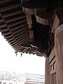 Detail of the bell tower's supports