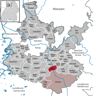 Zuzenhausen: Komunumo de Baden-Virtembergo en Germanio