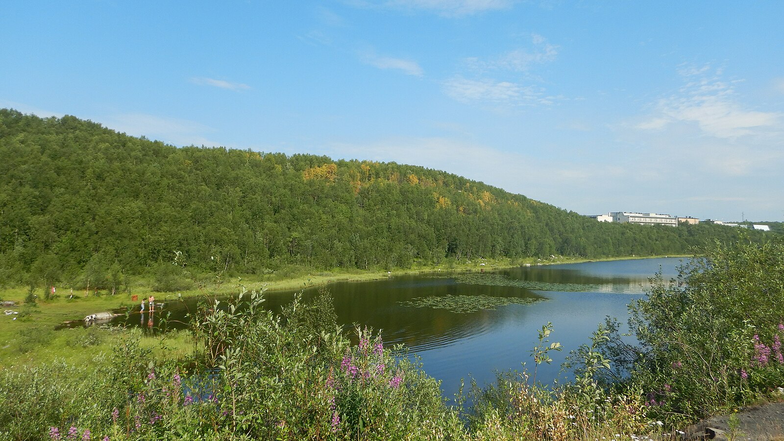 Озеро Окунево Мурманск