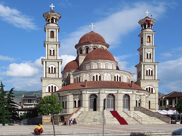 The Resurrection Cathedral in Korçë
