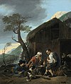 'A Watermill with Peasants Taking Refreshments' by Johannes Lingelbach.jpg