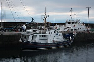 'Gemini Explorer' in Buckie Harbour - geograph.org.uk - 2088256.jpg