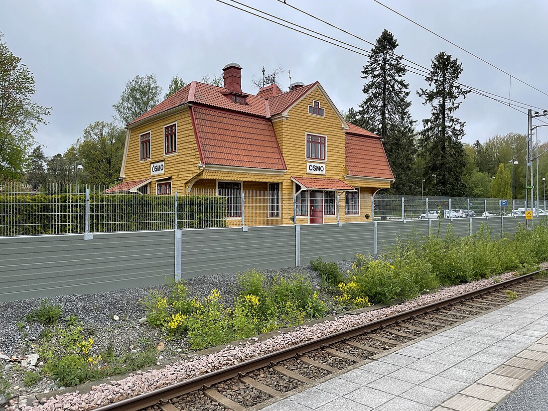 Ösmo railway station