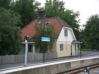 Österskär station 2008