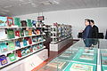 Национальная библиотека Таджикистана - Посещение библиотеки со стороны Президента Таджикистана Э. Рахмона.JPG