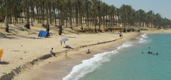 Beach in the city of Arish