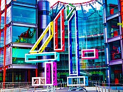124 Horseferry Road is the headquarters for the British television broadcaster, Channel 4.jpg