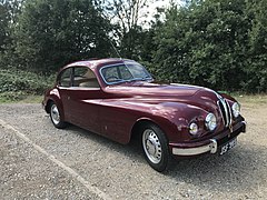 Perfil aerodinámico de un Bristol 401