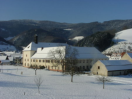 2005 01 30 Oberried Kloster im Schnee 2