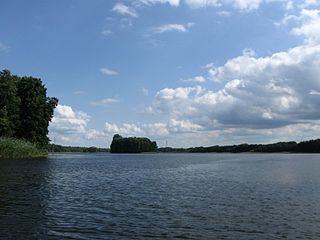 Wangnitzsee lake in Germany