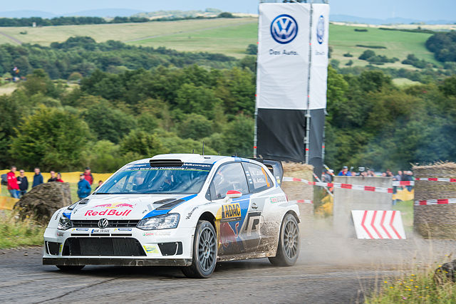 The Polo R WRC, the 2015 and 2016 winner in Germany.