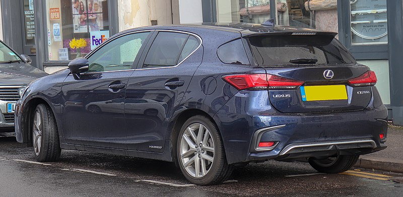 File:2018 Lexus CT 200h Premier CVT 1.8 Rear.jpg