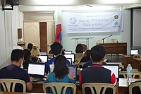 2018 Waray Wikipedia Edit-a-thon in Tacloban 32.jpg