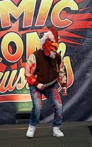 Косплей персонажа игры Hotline Miami