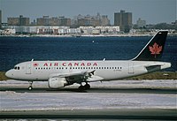 C-FYKC - A319 - Air Canada