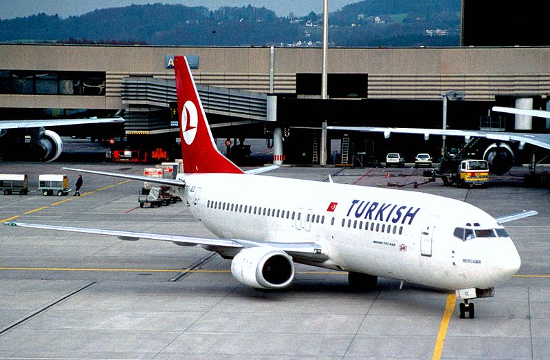 File:2an - Turkish Airlines Boeing 737-4Y0; TC-JEZ@ZRH;14.12.1997 (5127127374).jpg