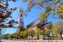 Cathedral of Saint Mother Teresa, Kosovo's main Roman Catholic church, 2013 34 Prishtene - Katedralja.jpg