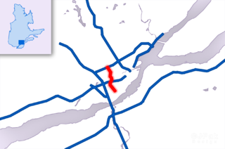 Quebec Autoroute 740 Highway in Quebec