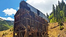 An abandoned mine in Silverton Abandoned Mine at Silverton, Colorado.jpg