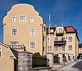 * Nomination Residencial building in Visby, Sweden. Built 1906. --ArildV 07:10, 12 April 2024 (UTC) * Promotion Good quality --Llez 12:51, 12 April 2024 (UTC)