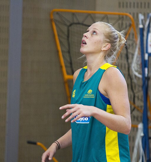 Abby Bishop at the Opals camp