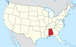 Alabama in United States (US48).svg