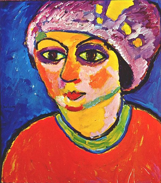 File:Alexej von Jawlensky - Der violette Turban.jpg