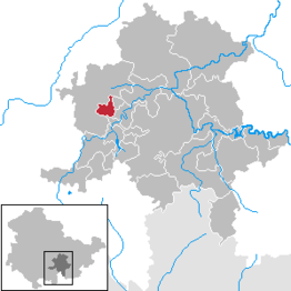 Kaart van Allendorf