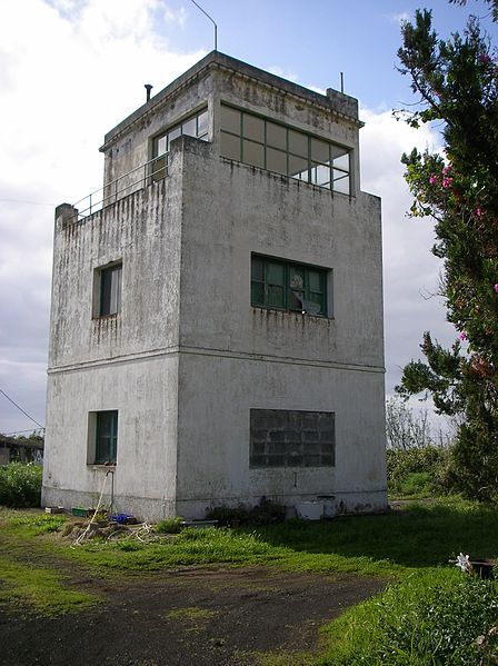 Control tower of the old airport