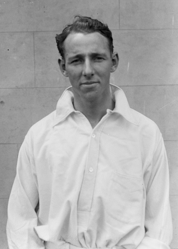 Jackson in his cricket whites