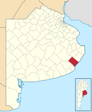 Муниципалитет Мар-Чикита на карте