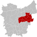Arrondissement Dendermonde Belgium Map.svg