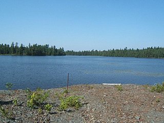 Arsenic Lake lake in Ontario, Canada