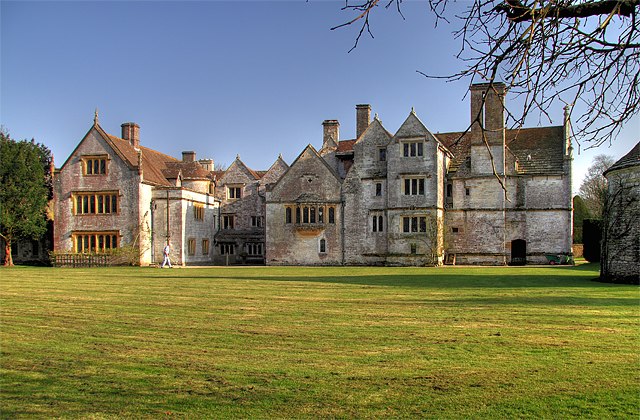 Athelhampton House - built 1493–1550, early in the period