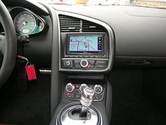 Système de navigation de l'Audi R8