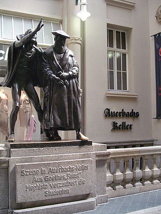 <span class="mw-page-title-main">Auerbachs Keller</span> Restaurant in Leipzig, Germany