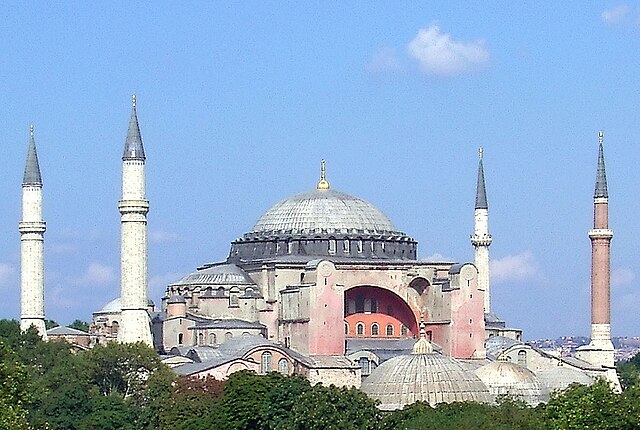 Hagia Sofia-moskén i Istanbul.