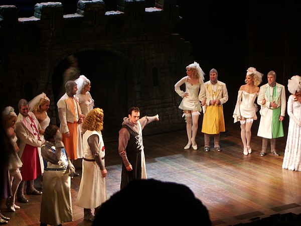 Hank Azaria in the Broadway production of Spamalot.