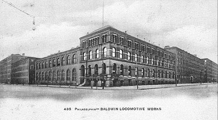 Baldwin Locomotive Works c. 1900