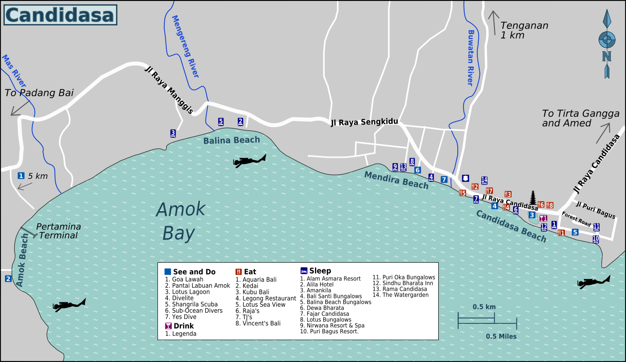 Bali-Candidasa-Map